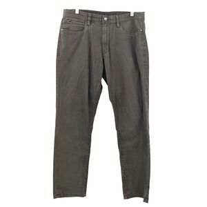 English Laundry Men's 32x30 Slim‎ Stretch Pants Olive Green Cotton Blend Chino